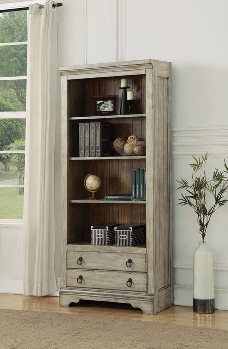 Flexsteel Plymouth File Bookcase in Two-Tone - Holmwood's Furniture & Design Center (Somersworth, NH)