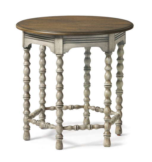 Flexsteel Plymouth Lamp Table in Two-Tone - Holmwood's Furniture & Design Center (Somersworth, NH)