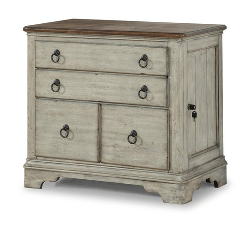 Flexsteel Plymouth Lateral File Cabinet in Two-Tone - Holmwood's Furniture & Design Center (Somersworth, NH)