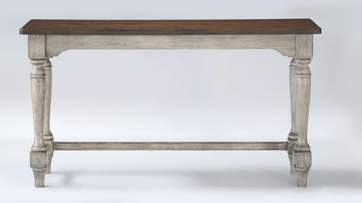 Flexsteel Plymouth Sofa Table in Two-Tone - Holmwood's Furniture & Design Center (Somersworth, NH)