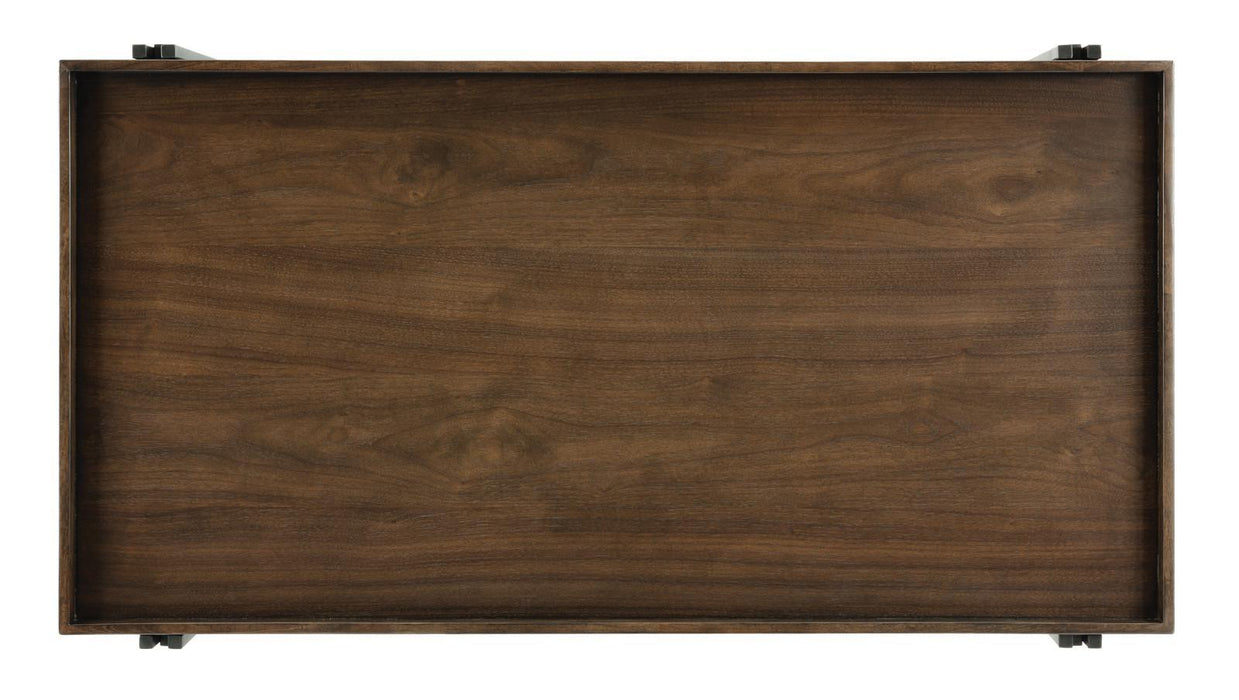 Flexsteel Prairie Rectangular Cocktail Table with Casters - Holmwood's Furniture & Design Center (Somersworth, NH)