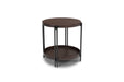Flexsteel Prairie Round Lamp Table - Holmwood's Furniture & Design Center (Somersworth, NH)