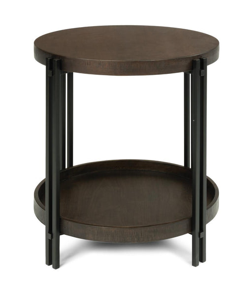 Flexsteel Prairie Round Lamp Table - Holmwood's Furniture & Design Center (Somersworth, NH)