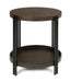Flexsteel Prairie Round Lamp Table - Holmwood's Furniture & Design Center (Somersworth, NH)