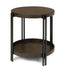 Flexsteel Prairie Round Lamp Table - Holmwood's Furniture & Design Center (Somersworth, NH)