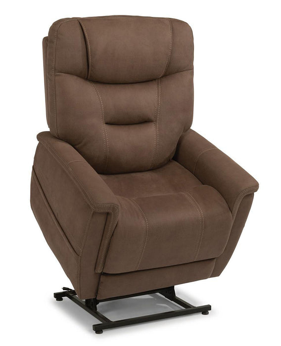 Flexsteel Shaw Power Lift Recliner - Holmwood's Furniture & Design Center (Somersworth, NH)