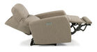 Flexsteel Sadie Power Recliner with Power Headrest and Lumbar - Holmwood's Furniture & Design Center (Somersworth, NH)
