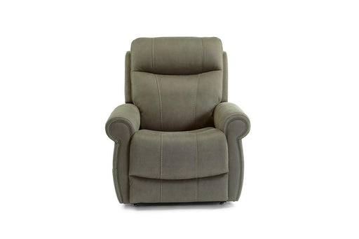 Flexsteel Stewart Power Lift Recliner with Power Headrest and Lumbar - Holmwood's Furniture & Design Center (Somersworth, NH)