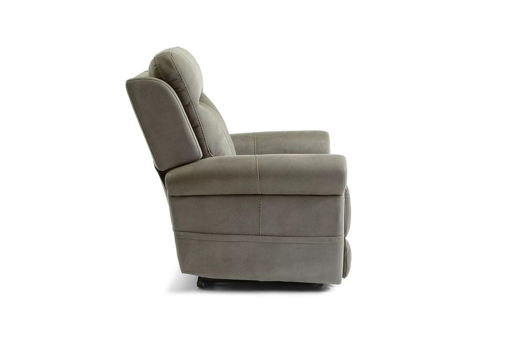 Flexsteel Stewart Power Lift Recliner with Power Headrest and Lumbar - Holmwood's Furniture & Design Center (Somersworth, NH)