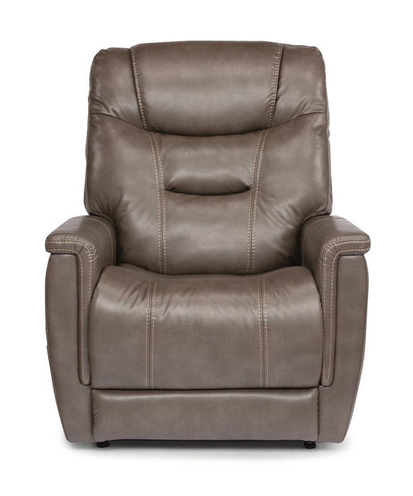Flexsteel Shaw Power Lift Recliner with Power Headrest and Lumbar - Holmwood's Furniture & Design Center (Somersworth, NH)