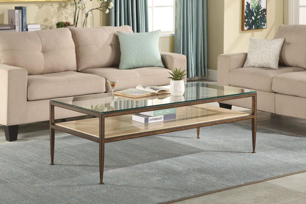 Flexsteel Venice Rectangular Cocktail Table - Holmwood's Furniture & Design Center (Somersworth, NH)