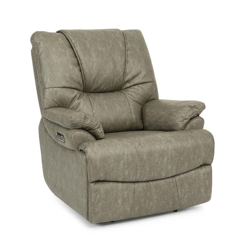 Flexsteel Willis Power Recliner with Power Headrest and Lumbar - Holmwood's Furniture & Design Center (Somersworth, NH)