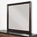 Flexsteel Wynwood Alpine Mirror in Walnut - Holmwood's Furniture & Design Center (Somersworth, NH)