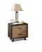 Flexsteel Wynwood Alpine Night Stand in Two-Tone - Holmwood's Furniture & Design Center (Somersworth, NH)