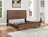 Flexsteel Wynwood Alpine Queen Panel Bed in Two-Tone - Holmwood's Furniture & Design Center (Somersworth, NH)