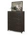 Flexsteel Wynwood Cologne Drawer Chest in Dark Brown - Holmwood's Furniture & Design Center (Somersworth, NH)
