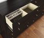 Flexsteel Wynwood Cologne Dresser in Dark Brown - Holmwood's Furniture & Design Center (Somersworth, NH)