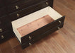 Flexsteel Wynwood Cologne Dresser in Dark Brown - Holmwood's Furniture & Design Center (Somersworth, NH)