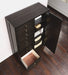 Flexsteel Wynwood Cologne Gentleman's Chest in Dark Brown - Holmwood's Furniture & Design Center (Somersworth, NH)