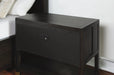 Flexsteel Wynwood Cologne Open Night Stand in Dark Brown - Holmwood's Furniture & Design Center (Somersworth, NH)