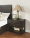 Flexsteel Wynwood Cologne Open Night Stand in Dark Brown - Holmwood's Furniture & Design Center (Somersworth, NH)