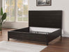 Flexsteel Wynwood Cologne Queen Panel Bed in Dark Brown - Holmwood's Furniture & Design Center (Somersworth, NH)