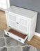 Flexsteel Wynwood Harmony Media Chest in White Wood - Holmwood's Furniture & Design Center (Somersworth, NH)