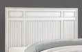 Flexsteel Wynwood Harmony King Panel Bed in White Wood - Holmwood's Furniture & Design Center (Somersworth, NH)