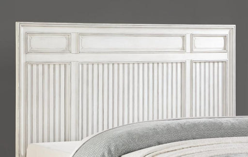 Flexsteel Wynwood Harmony California King Panel Bed in White Wood - Holmwood's Furniture & Design Center (Somersworth, NH)