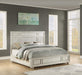 Flexsteel Wynwood Harmony Queen Panel Bed in White Wood - Holmwood's Furniture & Design Center (Somersworth, NH)