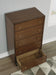 Flexsteel Wynwood Ludwig Drawer Chest in Medium Brown - Holmwood's Furniture & Design Center (Somersworth, NH)