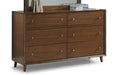 Flexsteel Wynwood Ludwig Dresser in Medium Brown - Holmwood's Furniture & Design Center (Somersworth, NH)
