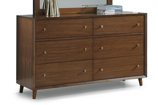 Flexsteel Wynwood Ludwig Dresser in Medium Brown - Holmwood's Furniture & Design Center (Somersworth, NH)