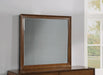 Flexsteel Wynwood Ludwig Mirror in Medium Brown - Holmwood's Furniture & Design Center (Somersworth, NH)