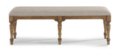 Flexsteel Wynwood Plymouth Bench in Brown - Holmwood's Furniture & Design Center (Somersworth, NH)