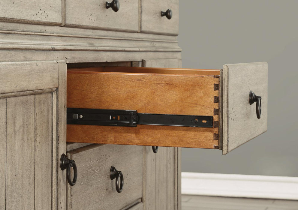 Flexsteel Wynwood Plymouth Buffet in Two-Toned - Holmwood's Furniture & Design Center (Somersworth, NH)