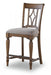 Flexsteel Wynwood Plymouth Counter Chair (Set of 2) in Brown - Holmwood's Furniture & Design Center (Somersworth, NH)