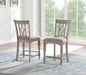 Flexsteel Wynwood Plymouth Counter Chair (Set of 2) in Gray - Holmwood's Furniture & Design Center (Somersworth, NH)