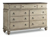 Flexsteel Wynwood Plymouth Dresser in Whitewash Wood - Holmwood's Furniture & Design Center (Somersworth, NH)