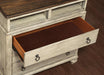 Flexsteel Wynwood Plymouth Media Chest in Whitewash Wood - Holmwood's Furniture & Design Center (Somersworth, NH)