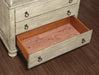 Flexsteel Wynwood Plymouth Media Chest in Whitewash Wood - Holmwood's Furniture & Design Center (Somersworth, NH)