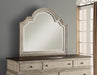 Flexsteel Wynwood Plymouth Mirror in Whitewash Wood - Holmwood's Furniture & Design Center (Somersworth, NH)