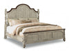 Flexsteel Wynwood Plymouth California King Poster Bed in Whitewash Wood - Holmwood's Furniture & Design Center (Somersworth, NH)