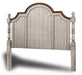 Flexsteel Wynwood Plymouth King Poster Storage Bed in Whitewash Wood - Holmwood's Furniture & Design Center (Somersworth, NH)
