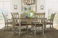 Flexsteel Wynwood Plymouth Rectangular Dining Table in Two-Toned - Holmwood's Furniture & Design Center (Somersworth, NH)