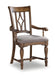 Flexsteel Wynwood Plymouth Upholstered Arm Chair (Set of 2) in Brown - Holmwood's Furniture & Design Center (Somersworth, NH)