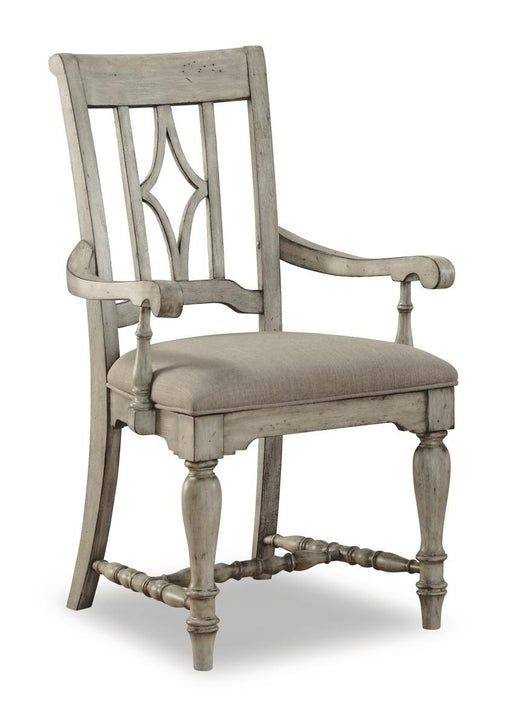 Flexsteel Wynwood Plymouth Upholstered Arm Chair (Set of 2) in Gray - Holmwood's Furniture & Design Center (Somersworth, NH)