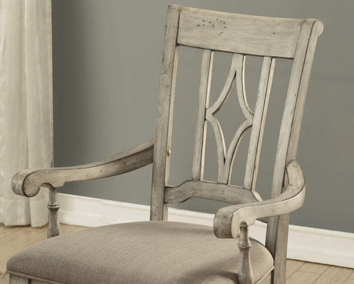 Flexsteel Wynwood Plymouth Upholstered Arm Chair (Set of 2) in Gray - Holmwood's Furniture & Design Center (Somersworth, NH)