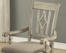 Flexsteel Wynwood Plymouth Upholstered Arm Chair (Set of 2) in Gray - Holmwood's Furniture & Design Center (Somersworth, NH)