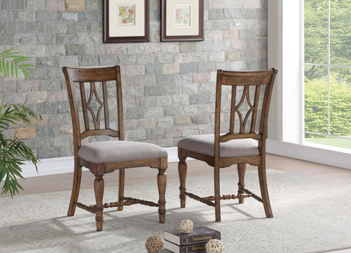 Flexsteel Wynwood Plymouth Upholstered Side Chair (Set of 2) in Brown - Holmwood's Furniture & Design Center (Somersworth, NH)